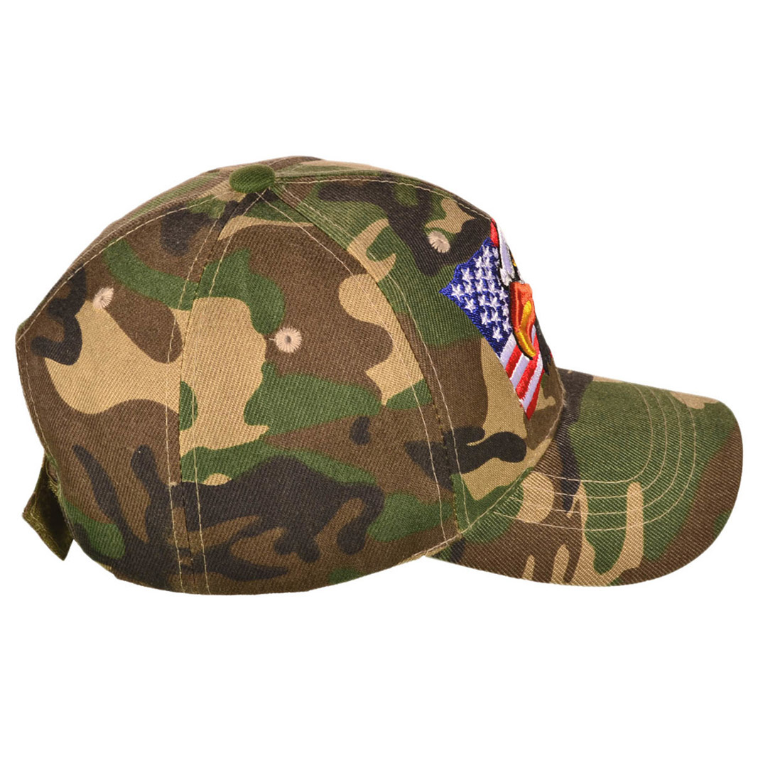 PATRIOTIC BASEBALL HATS 3D EMBROIDERED