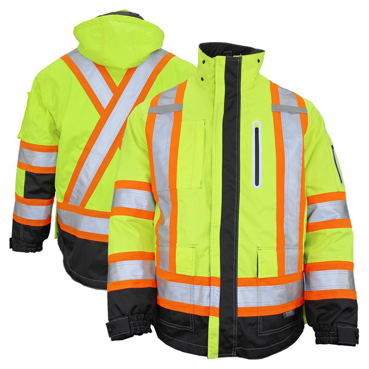 HiVis 300D Ripstop 4-In-1 Jacket
