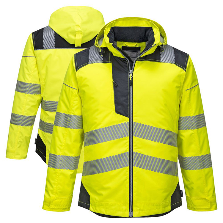 HiVis Insulated Rain Jacket