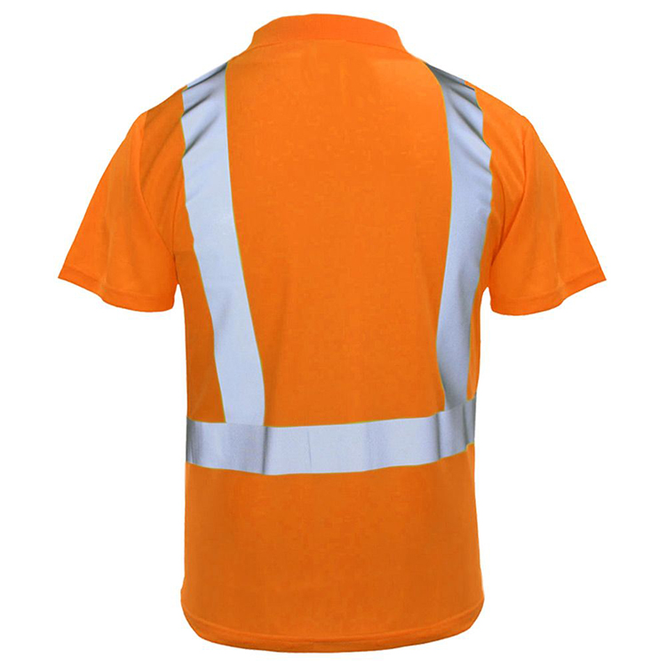 HIVIS MOISTURE WICKING SHORT SLEEVE POLO
