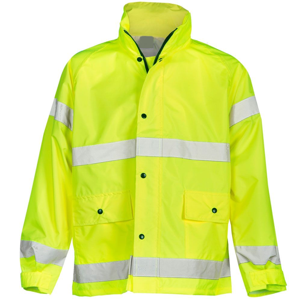 HIVIS STORM STOPPER HIVIS RAIN JACKET