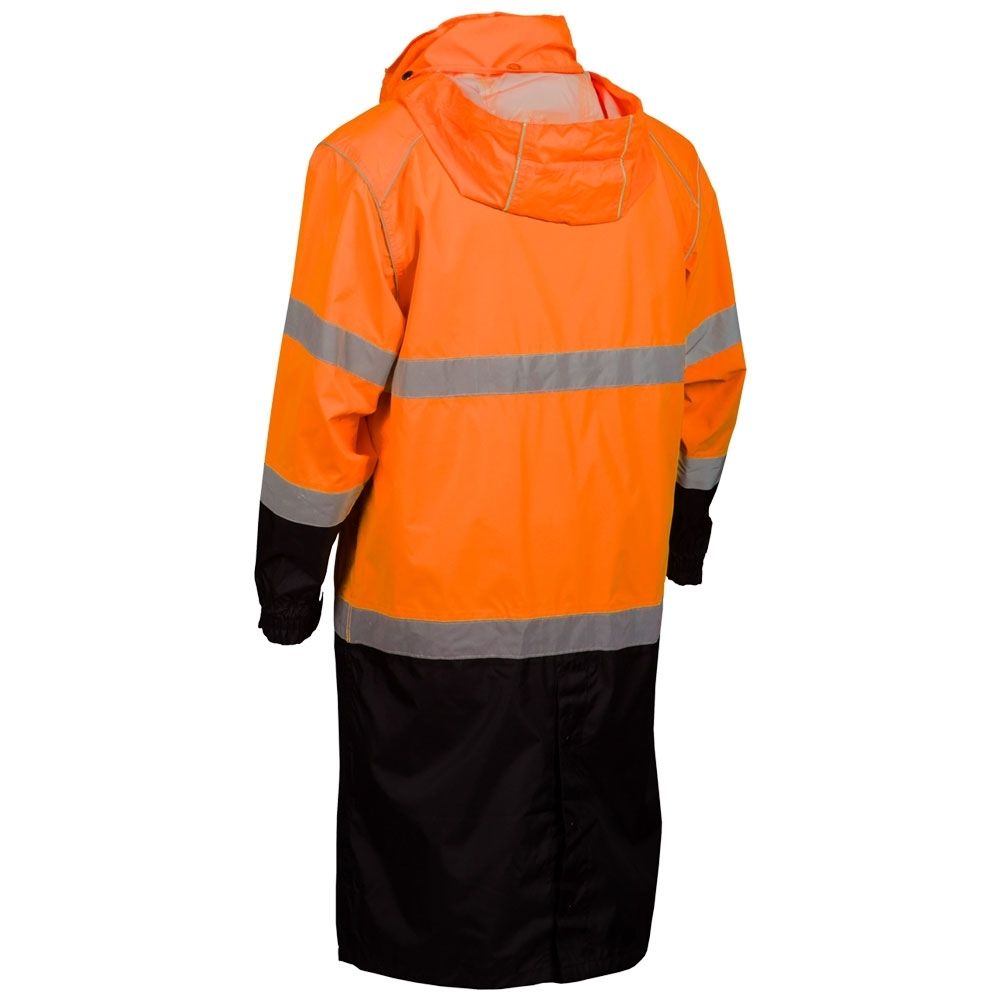 HIVIS LONG RAIN COAT