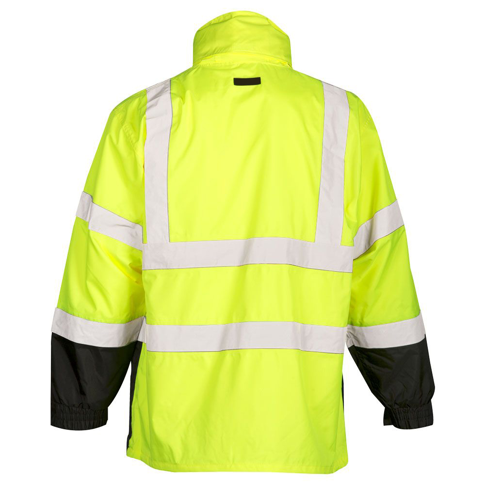 HIVIS STORM COVER RAIN JACKET